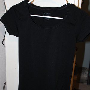 White house black market classic black tee